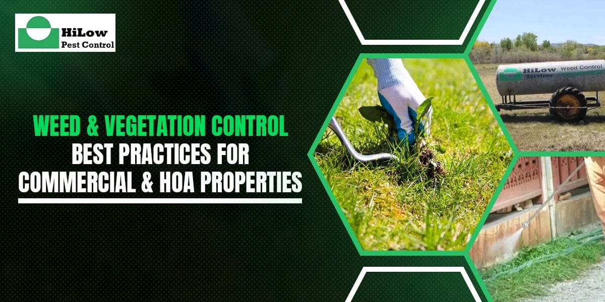 Weed Vegetation Control Best Practices for Commercial HOA Properties weed & vegetation control
